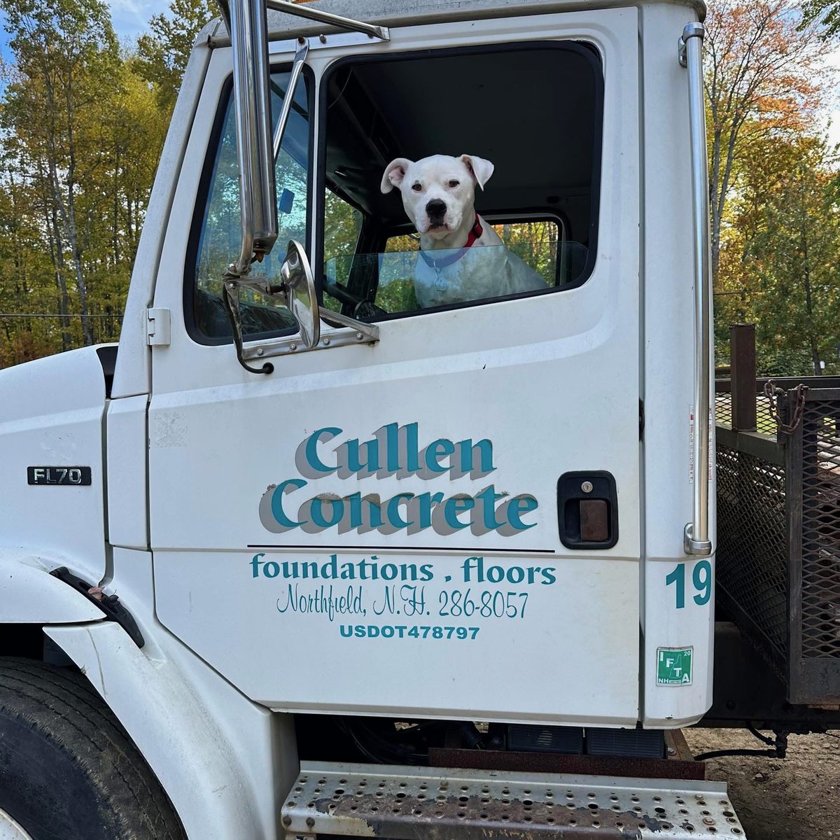 Cullen Concrete truck #19, Northfield, NH